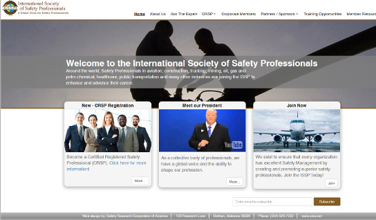 International Society of Safety Professionals website