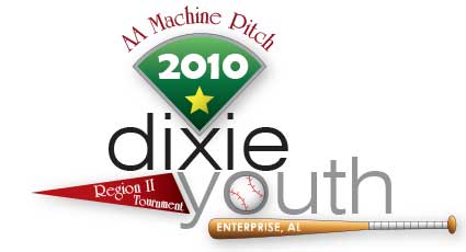 Enterprise, Alabama Dixie Youth AA Machine Pitch 2010 Region II Tournament logo